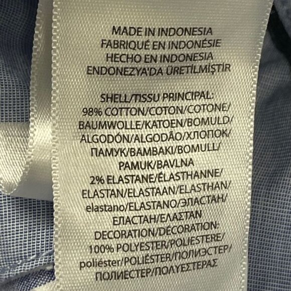 Polo Ralph Lauren Men's Casual Shorts - Blue Striped Seersucker - Size 34 - EUC - Picture 12 of 12